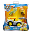 Paw Patrol – Vozidlo s figurkou Rubble