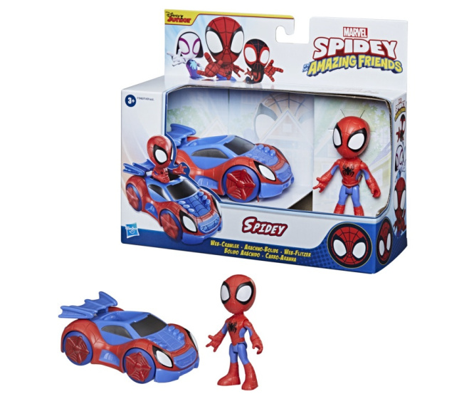 Marvel Spidey – Figurka s vozidlem