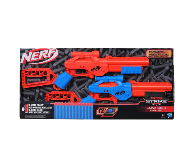 Nerf Alpha Strike- Multi zbraň