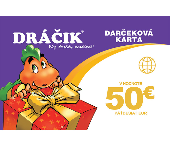 Darčeková karta 50€