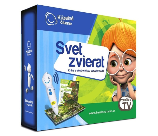 Elektronická ceruzka Albi - Svet zvierat