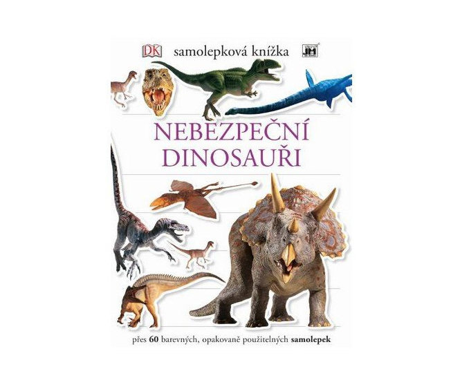 Kniha se samolepkami - Dinosauři