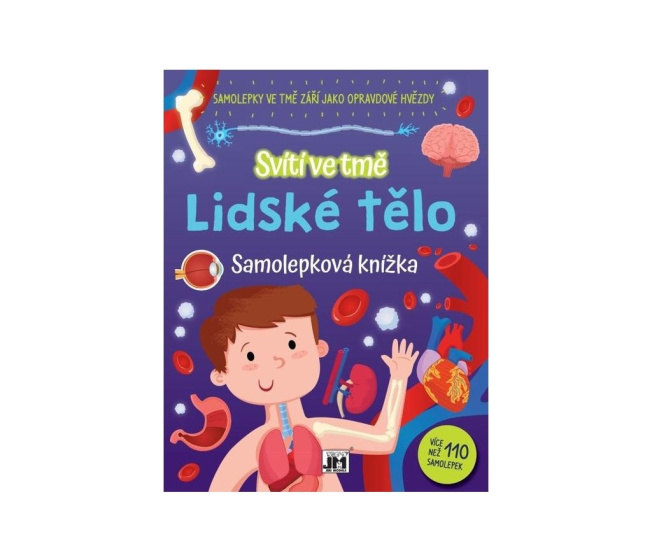 Kniha se samolepkami - Lidské tělo