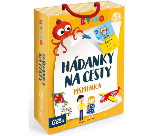 Kvído - Hádanky na cesty - Písmenka