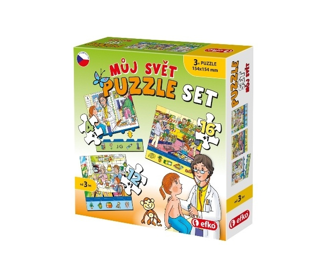 Puzzle 3 v 1 – Můj svět