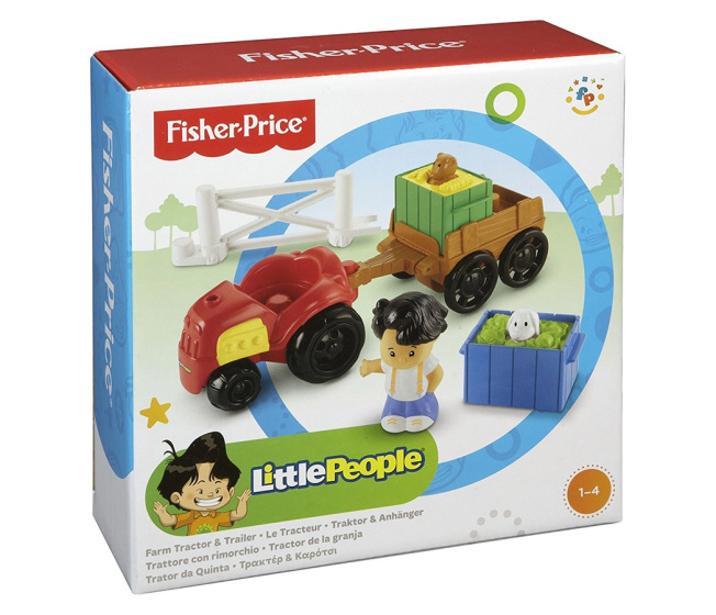 Fisher-Price - Traktor s přívěsem