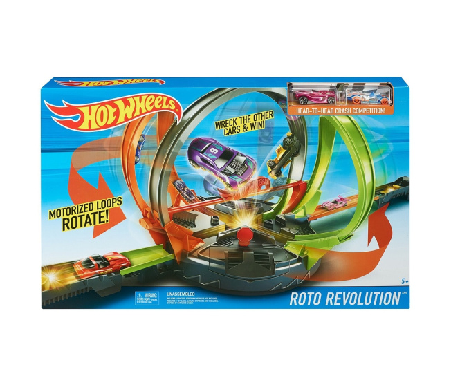 Hot Wheels - Rotující dráha