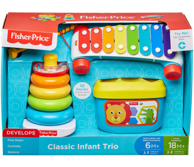 Fisher-Price - Zábavné trio