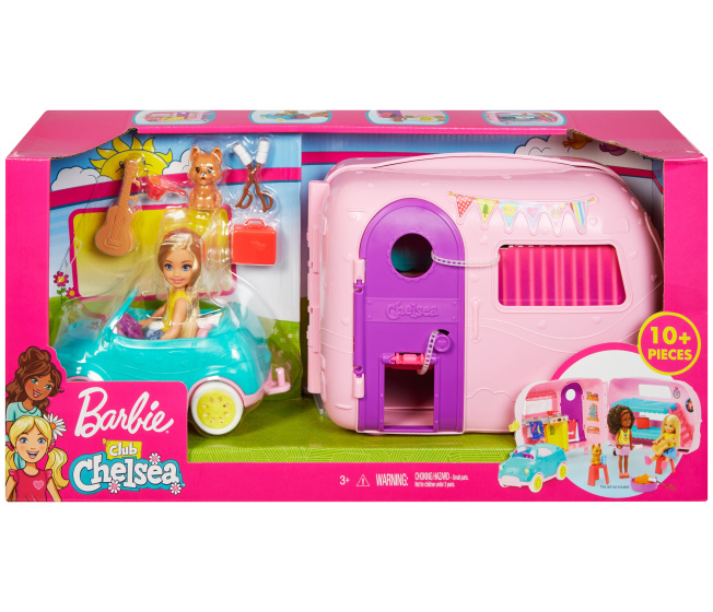 Barbie - Chelsea s karavanem