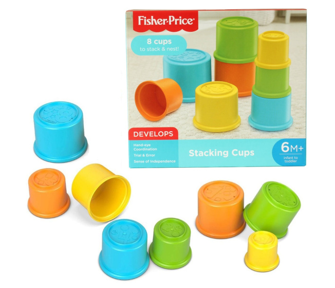 Fisher-Price - Stohovací kelímky