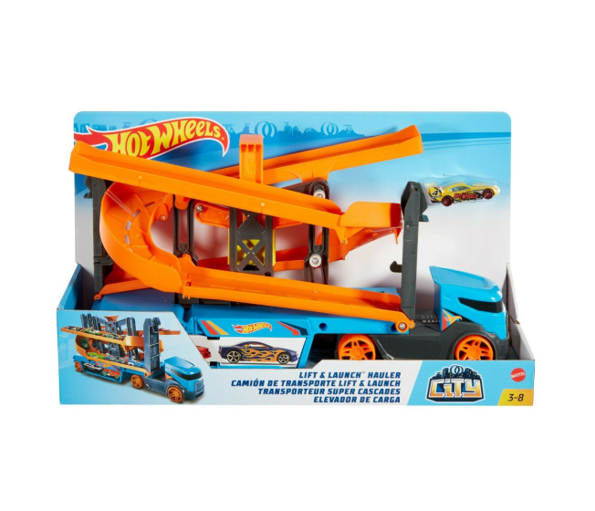 Hot Wheels – Tahač s dráhou