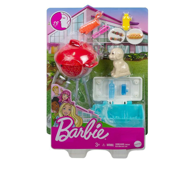 Barbie – Pejsek s doplňky