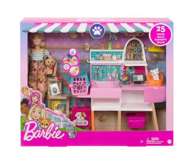 Barbie - Obchod pro zvířátka