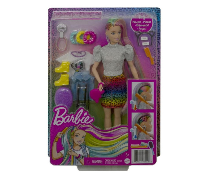 Barbie – Panenka s duhovými vlasy