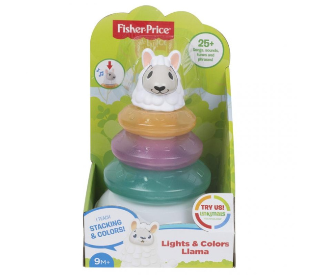 Fisher-Price - Mluvící lama s kroužky