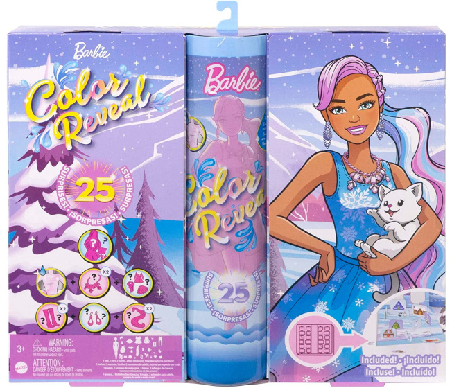 Barbie Color Reveal – Adventní kalendář