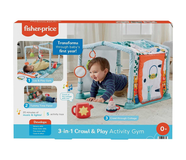 Fisher-Price - Podložka na hraní 3 v 1