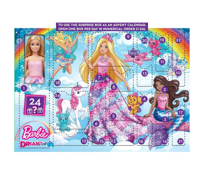 Barbie – Adventní kalendář