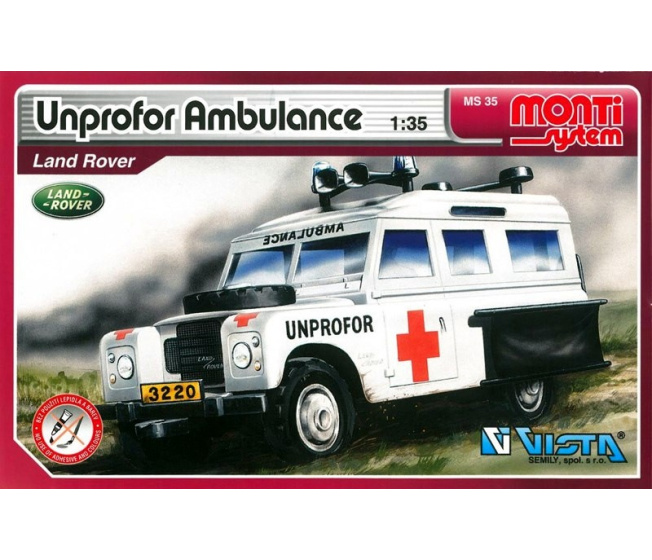 Stavebnice Monti Systém - Unprofor ambulance