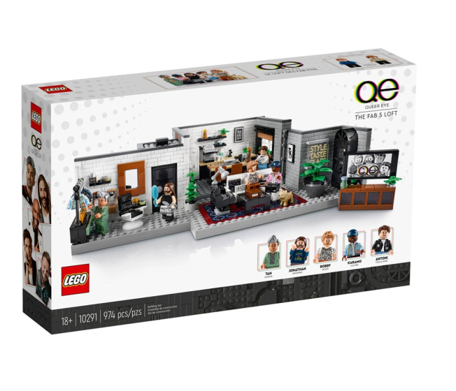 10291 LEGO CREATOR - Queer Eye, byt úžasné pětky