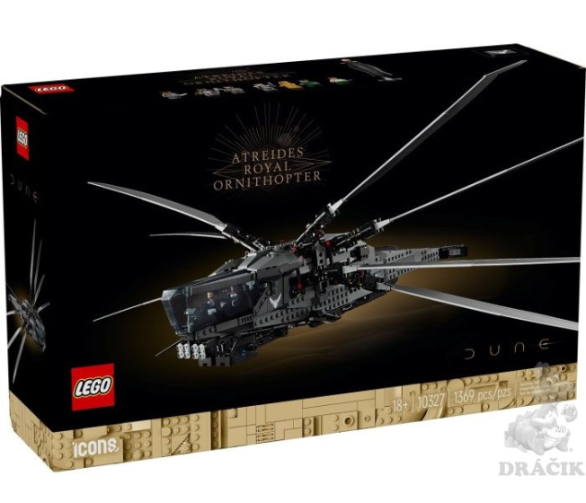 10327 Lego Icons – Duna: Atreides Royal Ornithopter