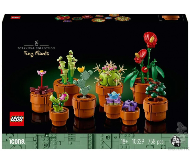 10329 Lego Botanical – Miniaturní rostliny