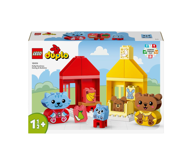 10414 Lego Duplo - Každodenní aktivity: Jedení a čas na spaní