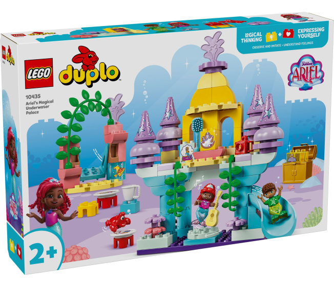 10435 Lego Duplo – Arielin čarovný podmořský palác