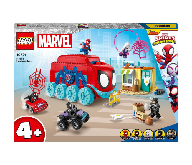 10791 Lego Marvel- Mobilní Základna Spideyho Týmu