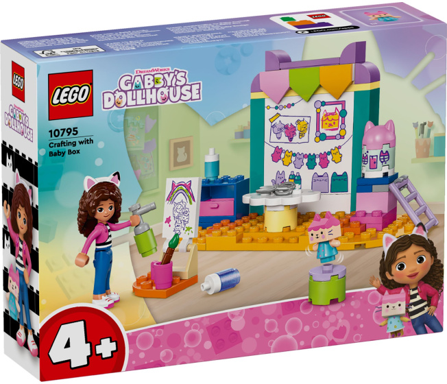 10795 Lego Gabby's Dollhouse – Tvoření s Baby Boxem