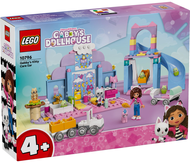 10796 Lego Gabby's Dollhouse – Gabby a kočicí jesličky