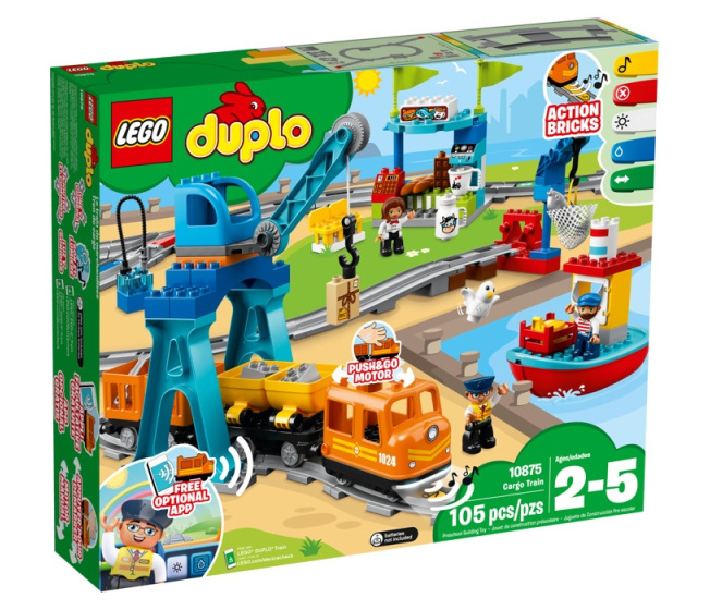 10875 Lego Duplo – Nákladní vlak