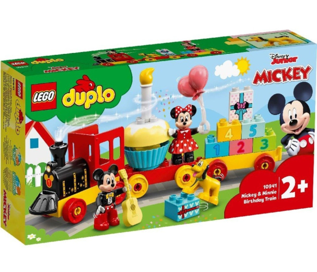 10941 Lego Duplo - Narozeninový vláček Mickeyho a Minnie