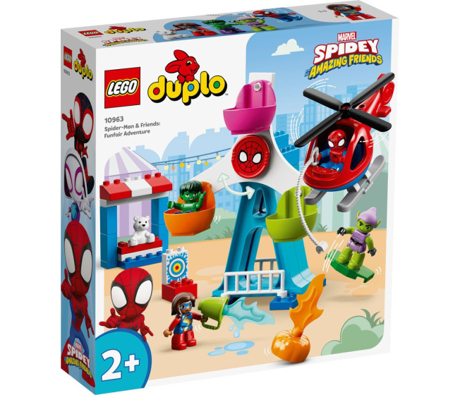 10963 Lego Duplo- Spider-Man a kamarádi: Dobrodružství v Lunaparku