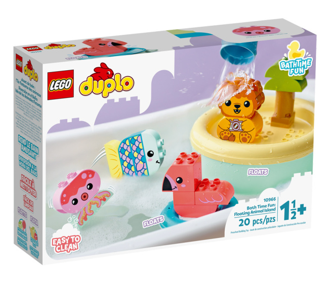 10966 LEGO DUPLO – Plovoucí ostrov se zvířátky