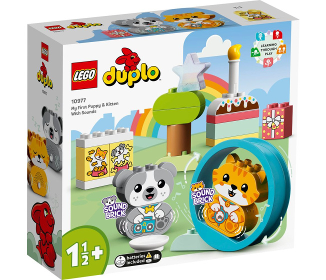 10977 Lego Duplo- Moje první štěňátko a kočička se zvukem