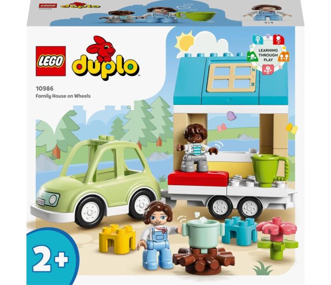 10986 Lego Duplo - Pojízdný rodinný domek