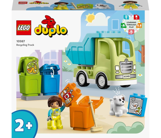 10987 Lego Duplo- Popelářské auto