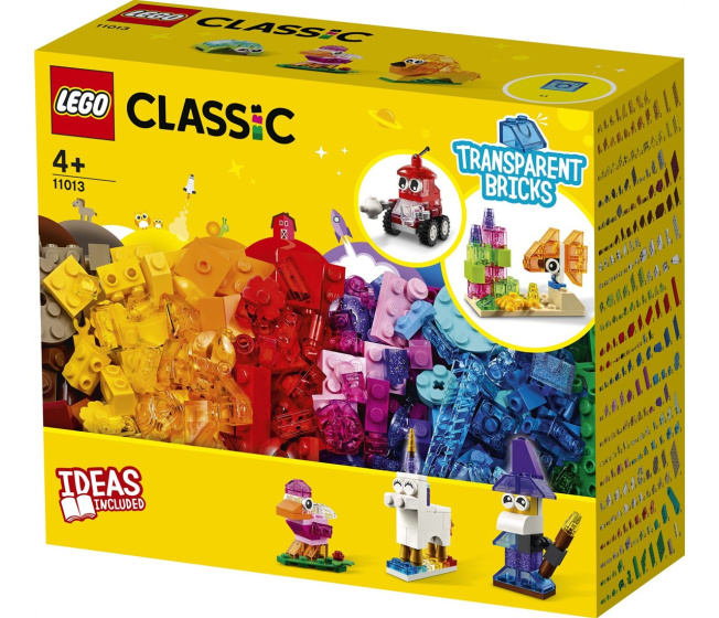 11013 Lego Classic - Průsvitné kreativní kostky