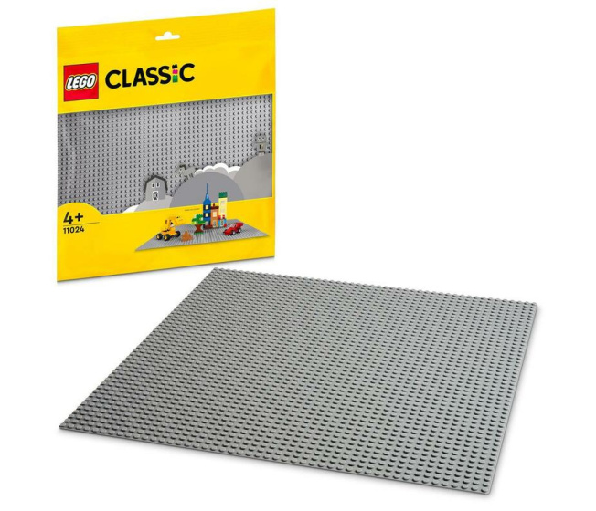 11024 Lego Classic - Šedá podložka na stavění