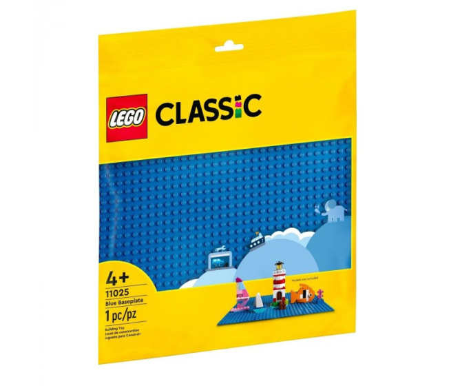 11025 Lego Classic- Modrá podložka na stavění