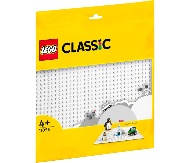 11026 Lego Classic – Bílá podložka na stavění