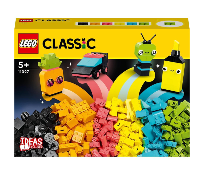 11027 Lego Classic- Neónová kreativní zábava