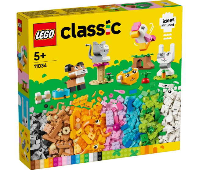 11034 Lego Classic - Tvořivá domácí zvířata