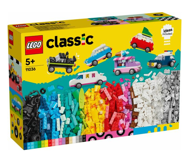 11036 Lego Classic – Tvořivá vozidla