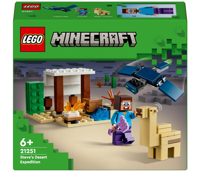 21251 Lego Minecraft - Stevova výprava do pouště