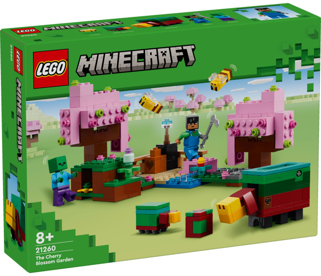 21260 Lego Minecraft – Zahrada s rozkvetlými třešněmi