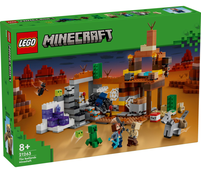 21263 Lego Minecraft – Důlní šachta v pustině