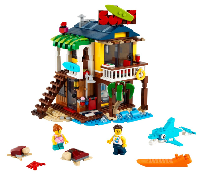 31118 Lego Creator - Surfařský plážový domek