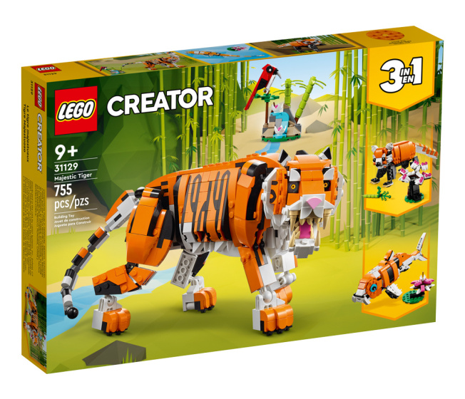 31129 Lego Creator – Majestátní tygr